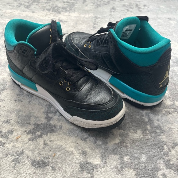 jordan retro 3 rio teal